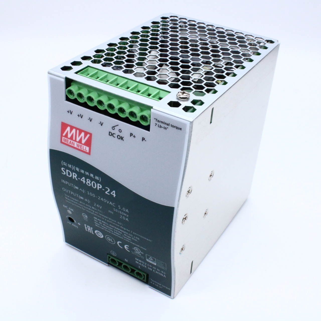 SDR-480P-24 - Mean Well