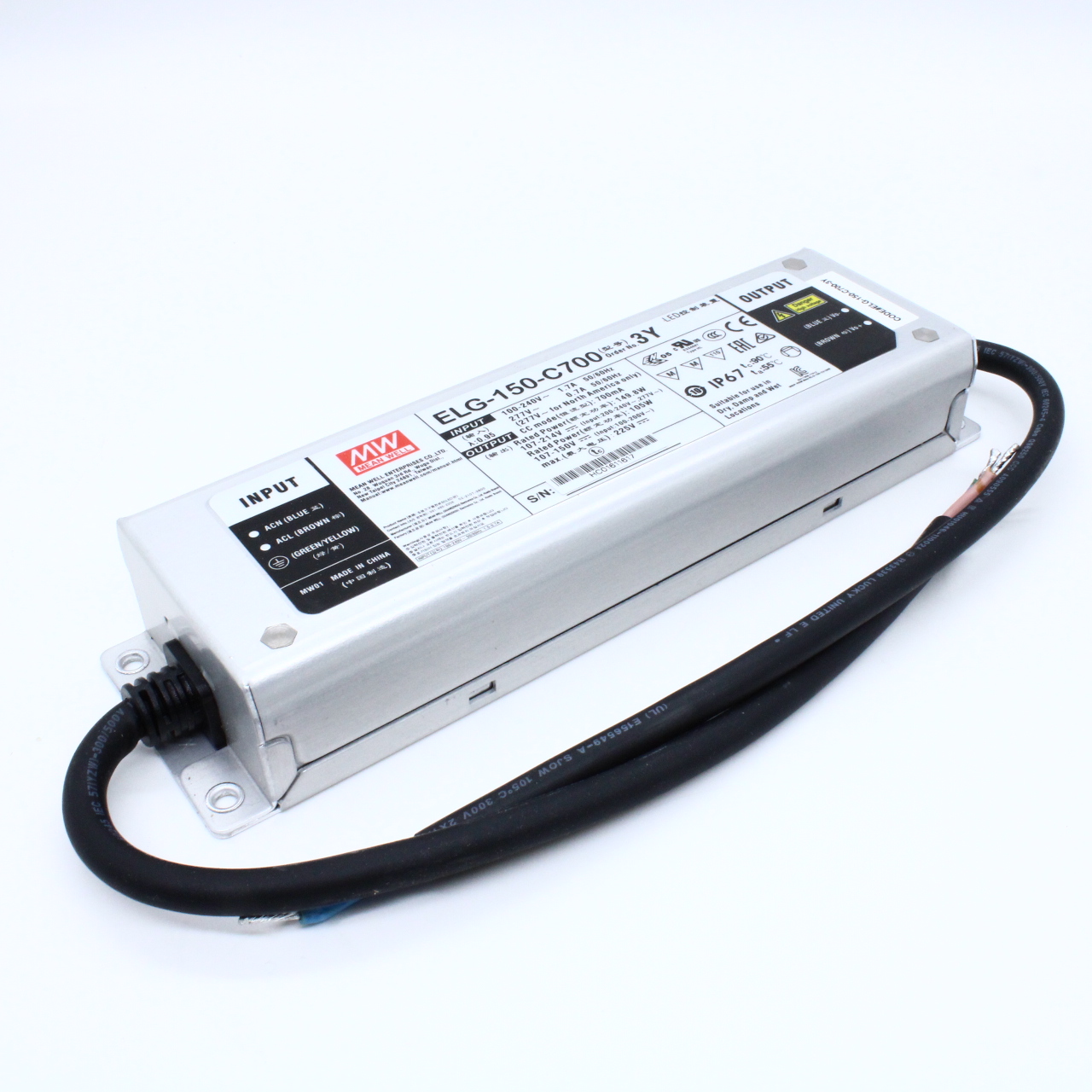 ELG-150-C700-3Y - Mean Well