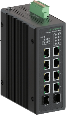 Коммутатор WIENET UMSA 10G-8PoE-24 - Wieland Electric