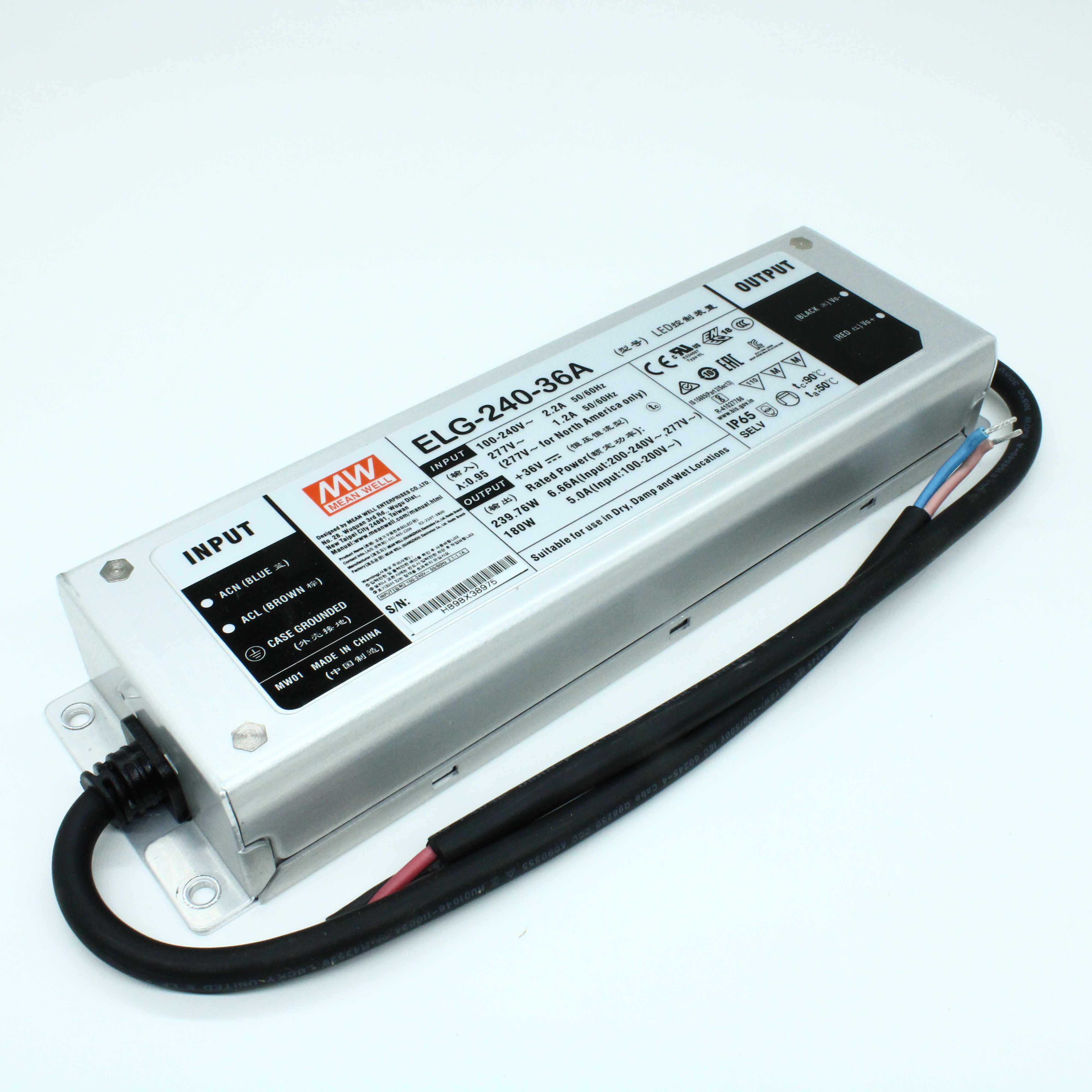 ELG-240-36A - Mean Well