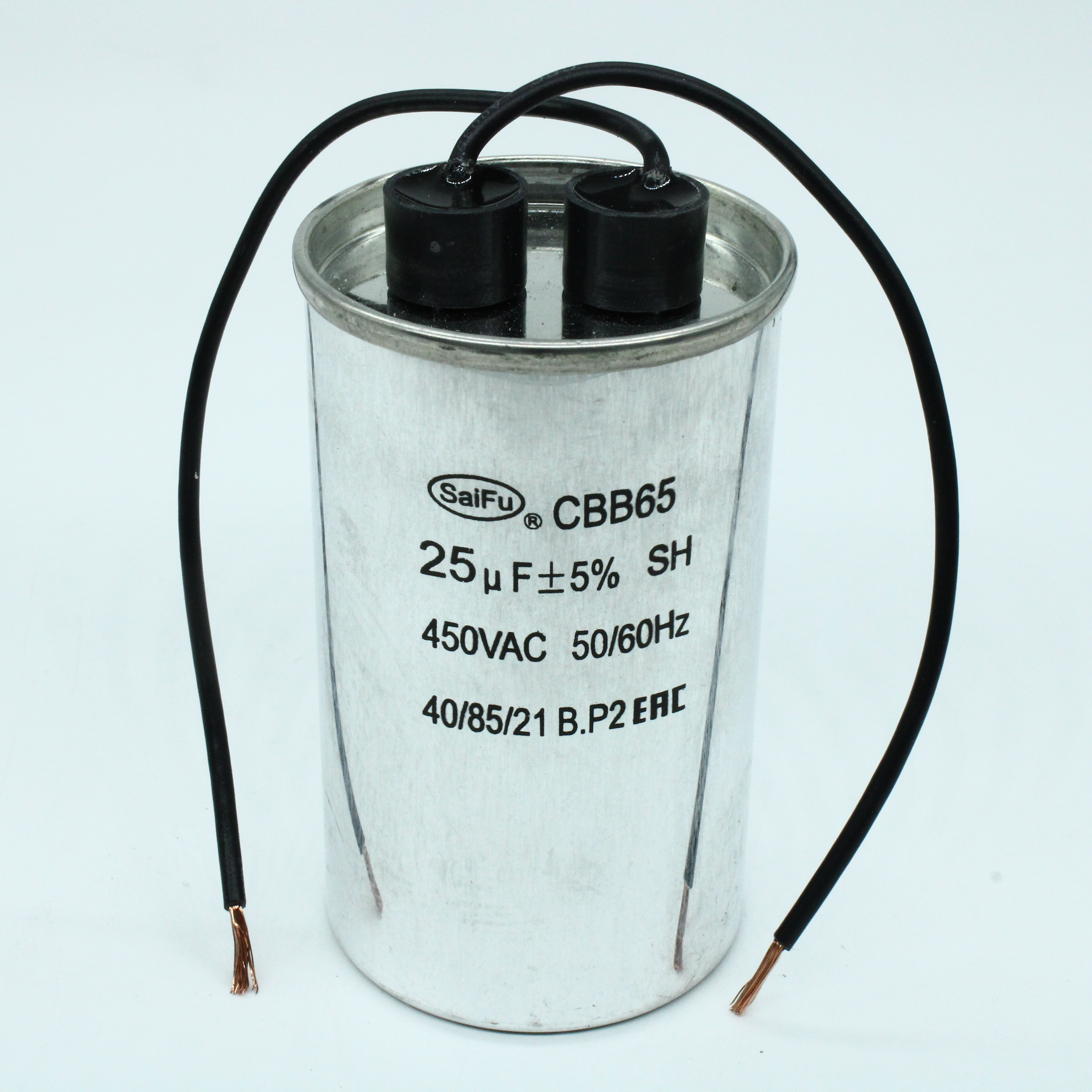 CBB65  25UF  450V WIRE - SAIFU