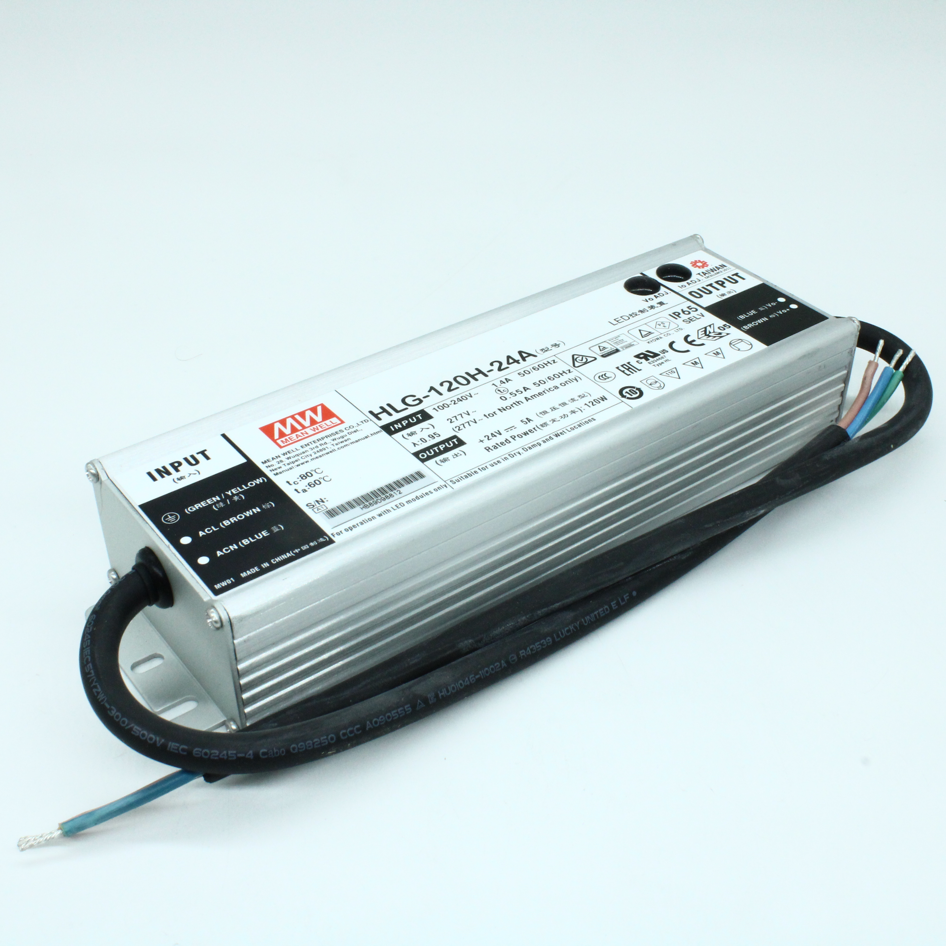 HLG-120H-24A - Mean Well