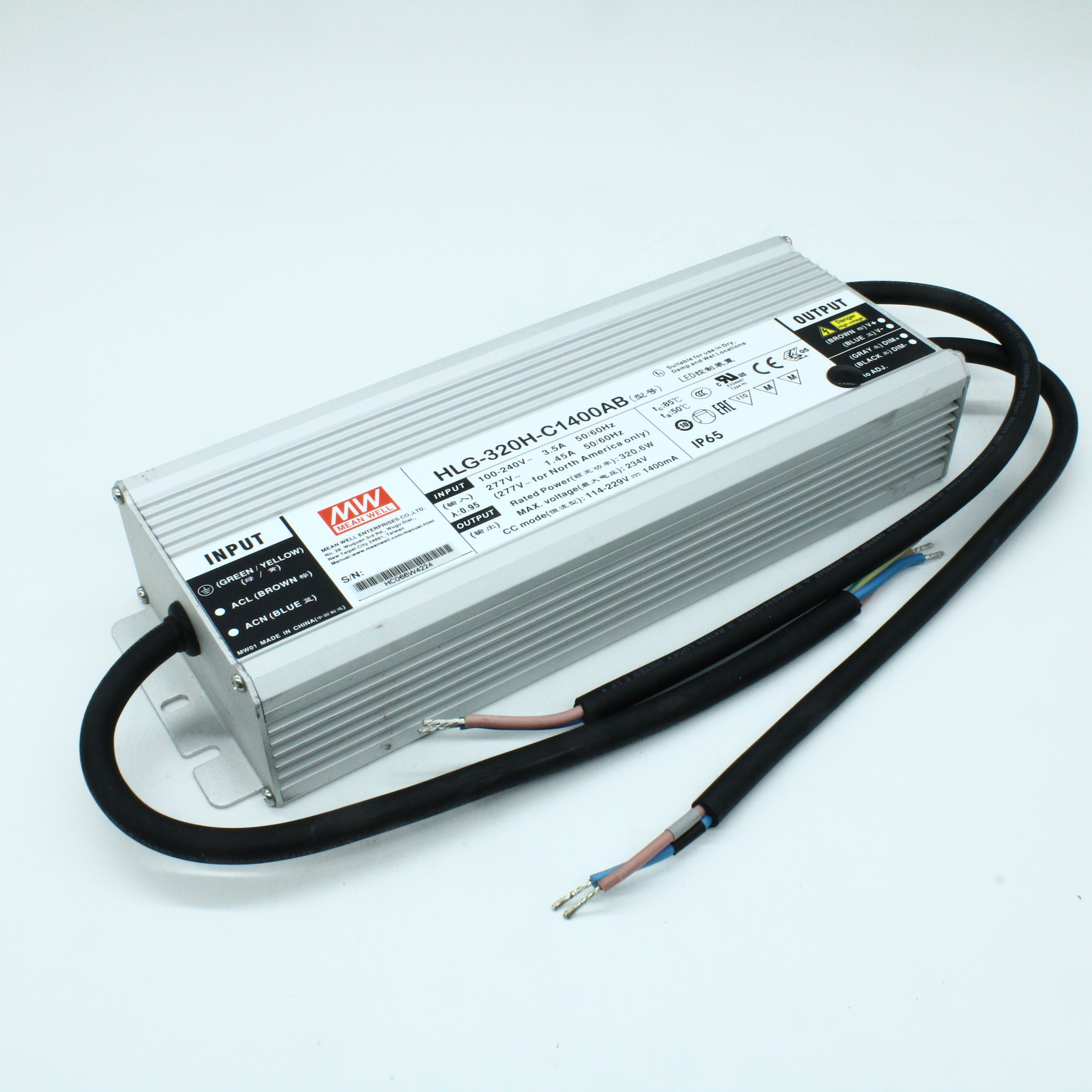 HLG-320H-C1400AB - Mean Well