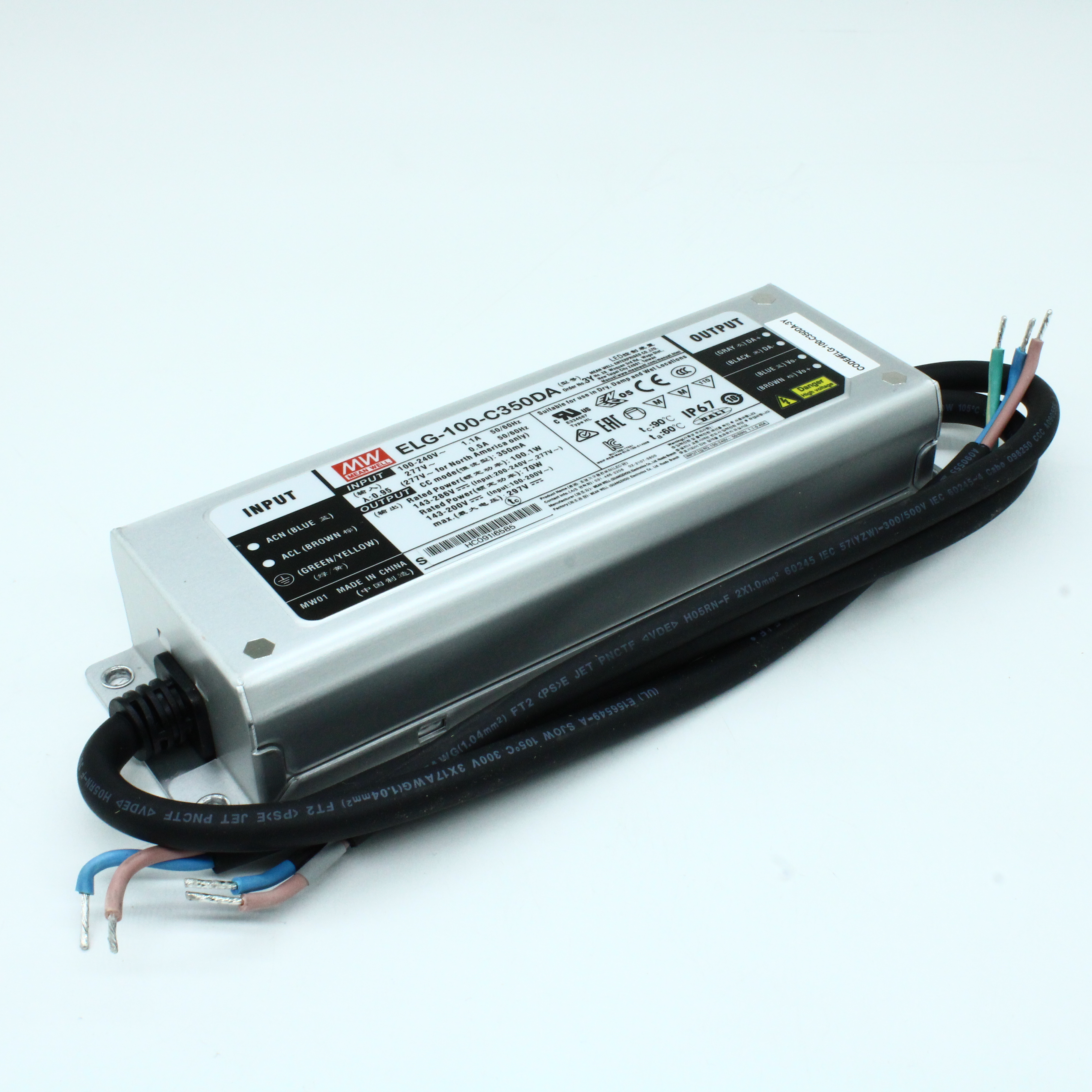 ELG-100-C350DA-3Y - Mean Well
