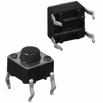 KAN0611-0431B  6X6X4.3 MM - RUICHI