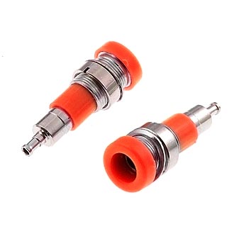 Z010 4MM PANEL JACK RED - RUICHI