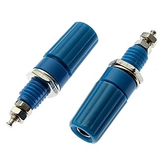 Z019 4MM BINDING POST BLUE - RUICHI