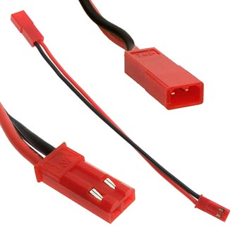 JST EXTENSION LEADS 22AWG 10CM - RUICHI