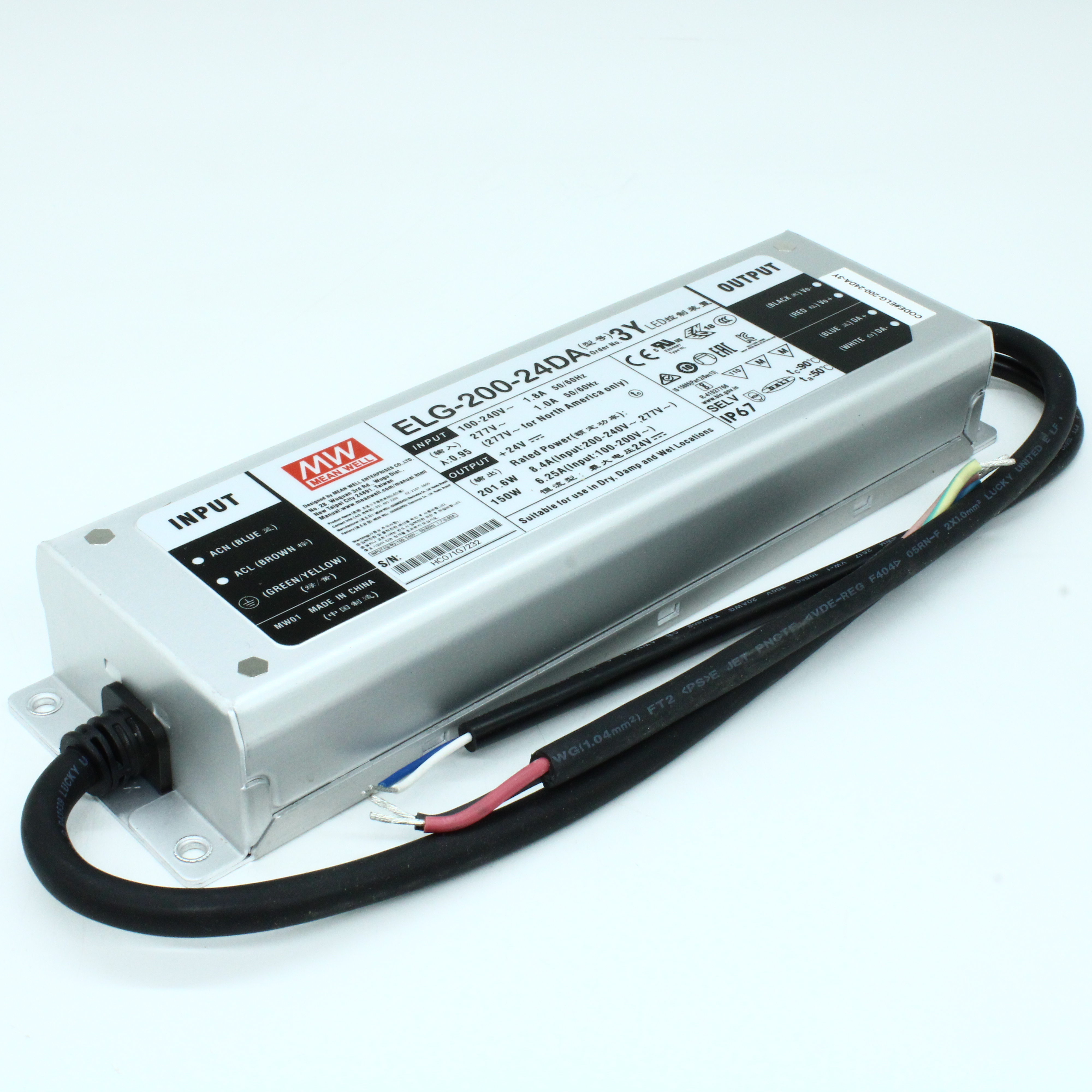 ELG-200-24DA-3Y - Mean Well