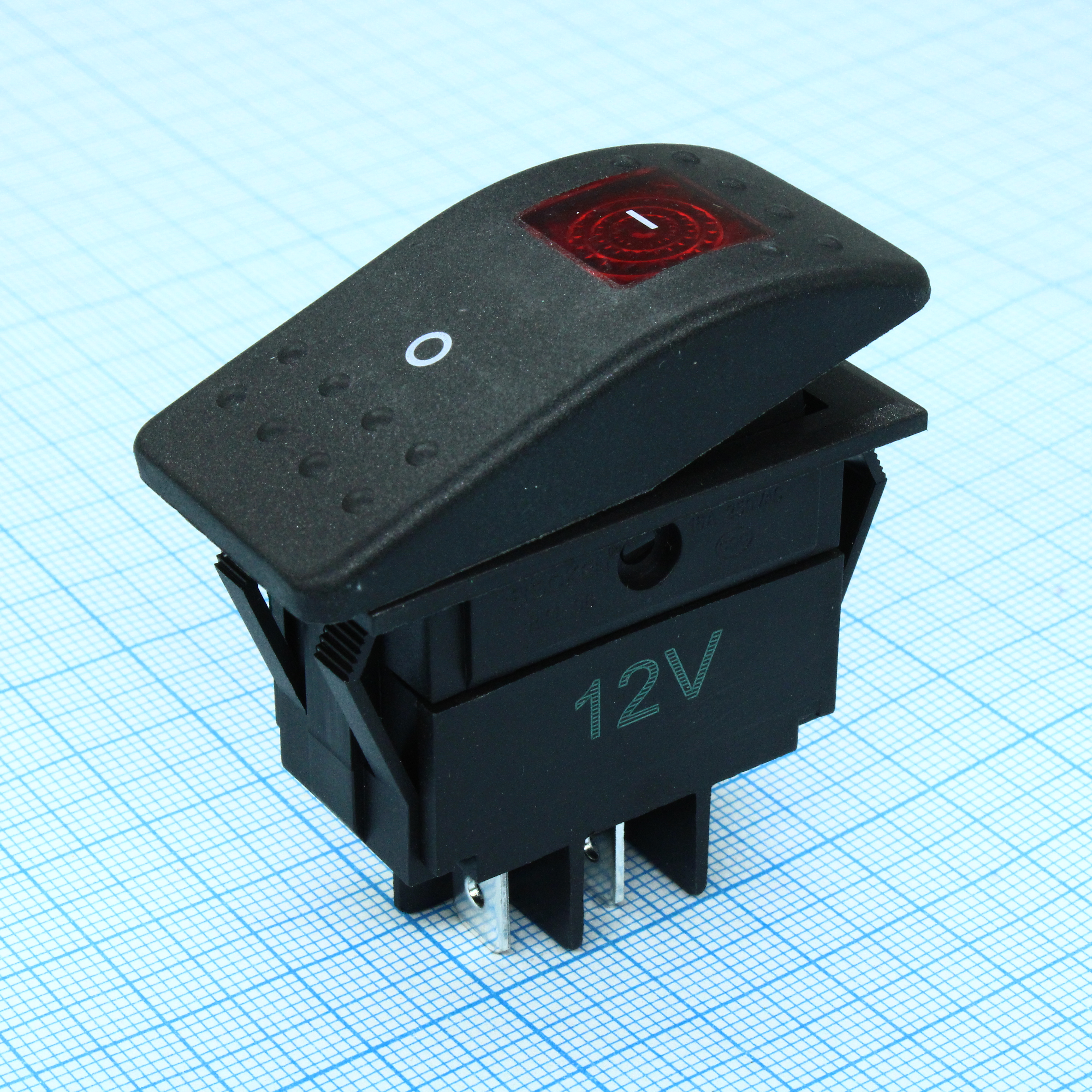 RK1-06N-12V красный - Rexant