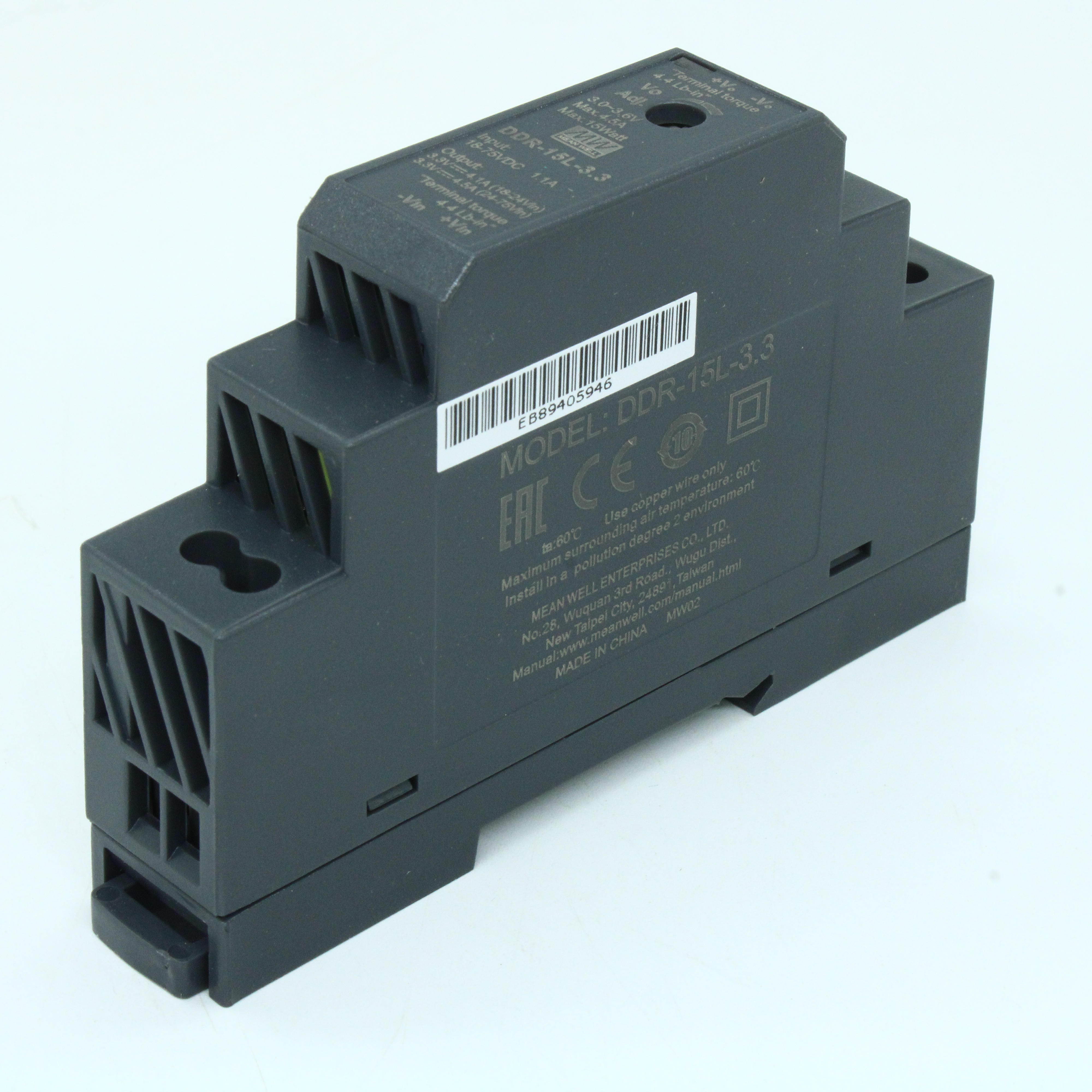 DDR-15L-3.3 - Mean Well