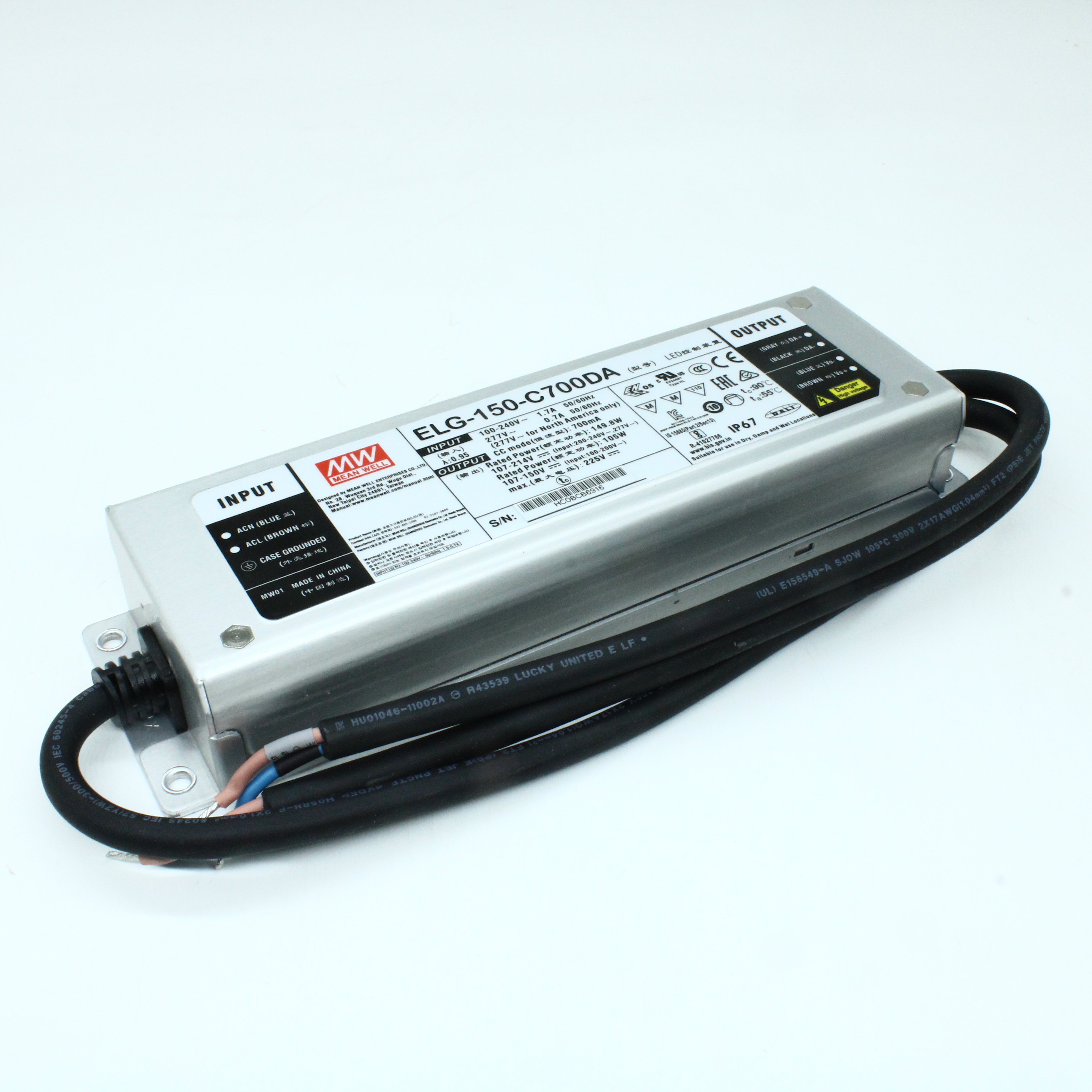 ELG-150-C700DA - Mean Well