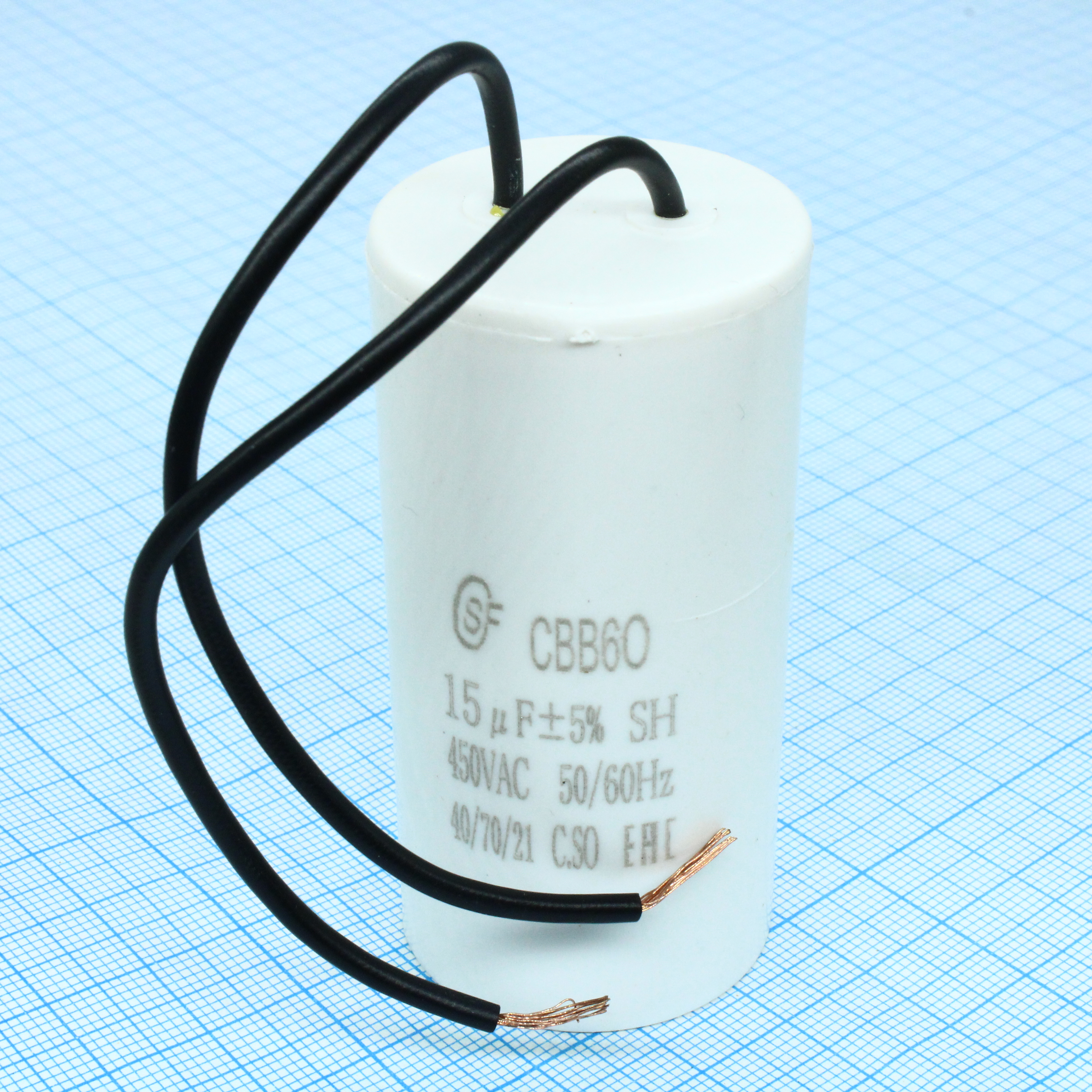 CBB60  15UF  450V WIRE - SAIFU