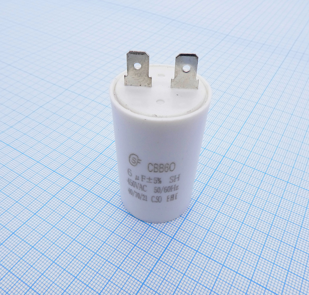 CBB60   6UF  450V - SAIFU