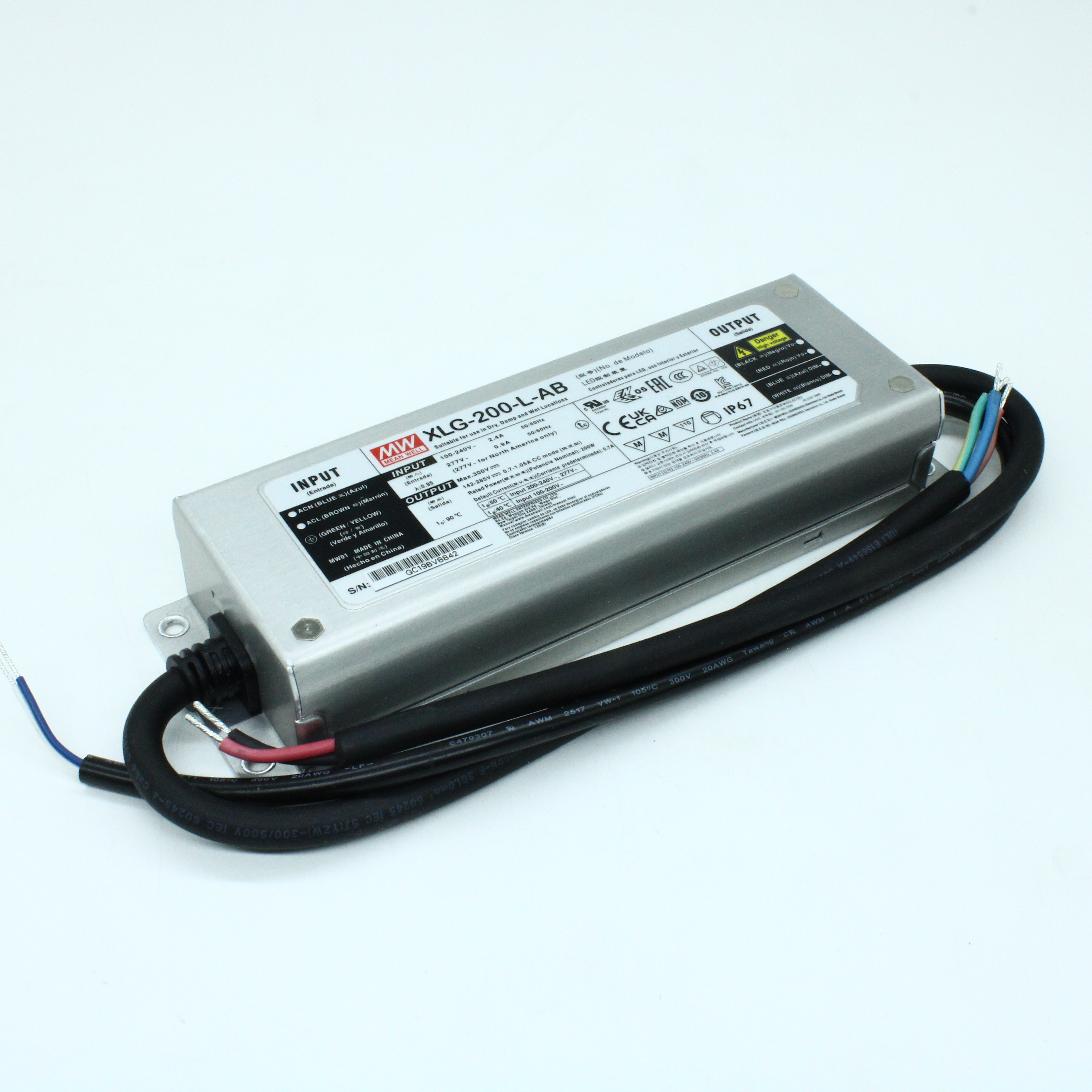 XLG-200-L-AB - Mean Well
