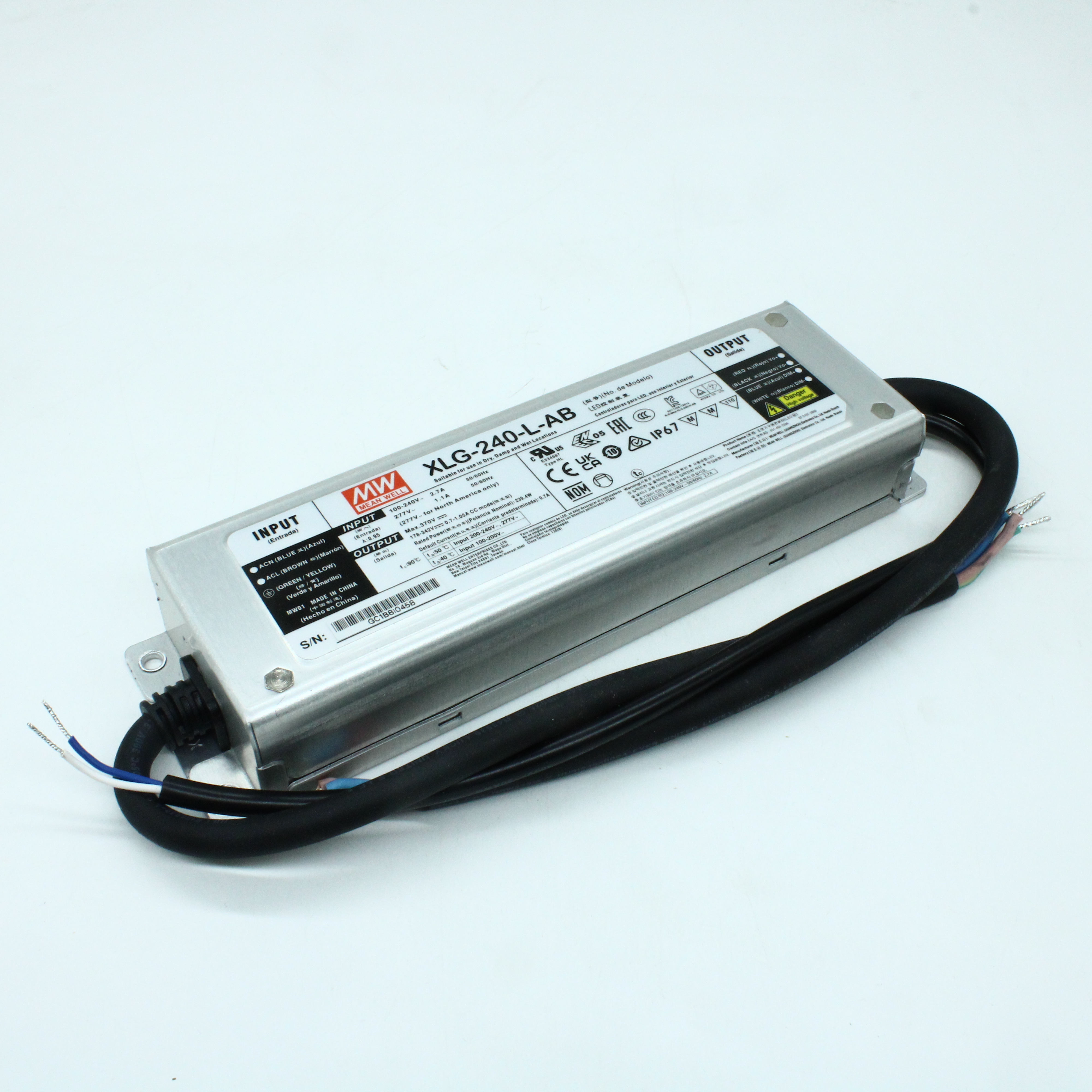 XLG-240-L-AB - Mean Well