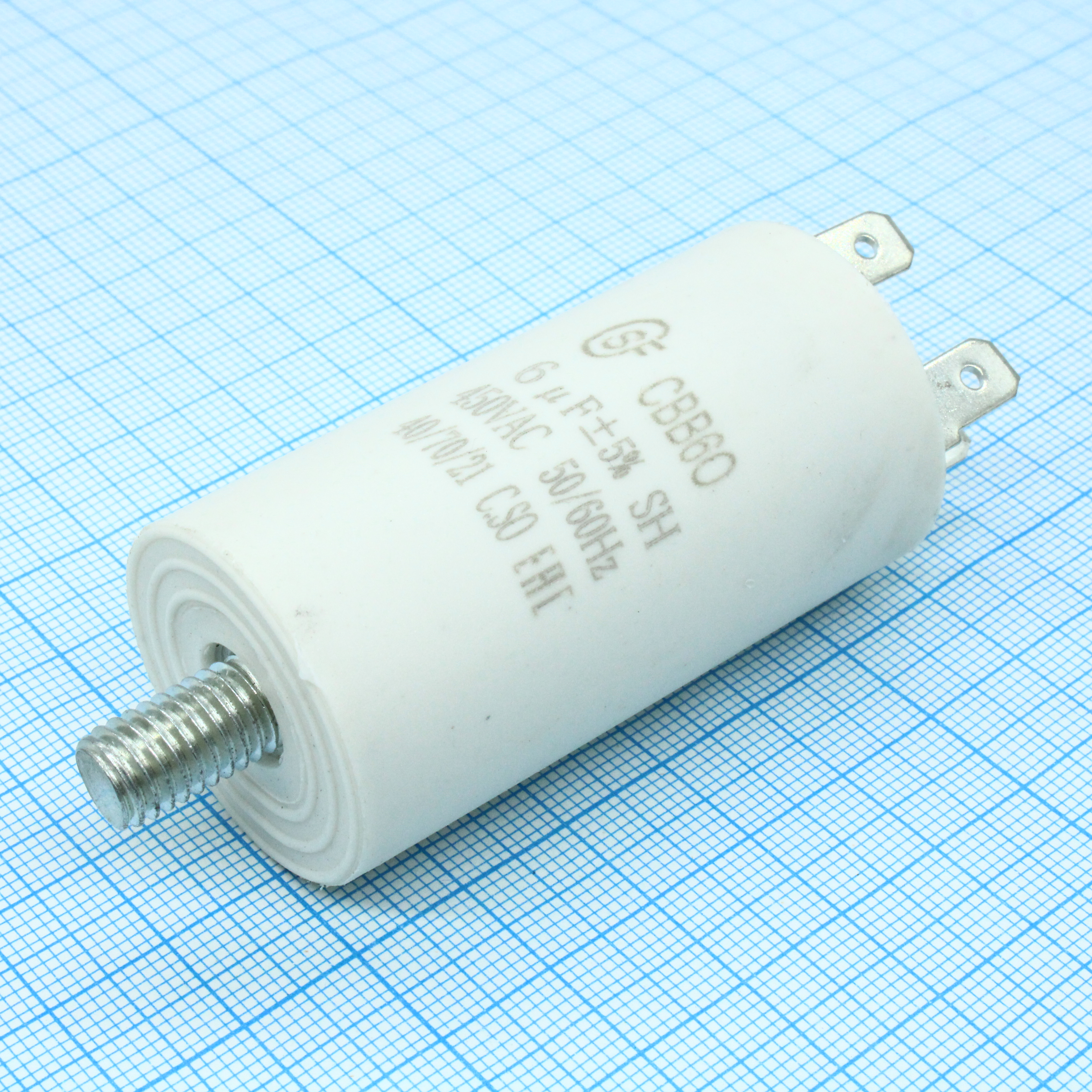 CBB60   6UF  450V SCREW - SAIFU
