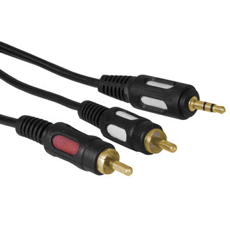 STEREO 3,5 MM - 2 RCA G 1.5M - RUICHI