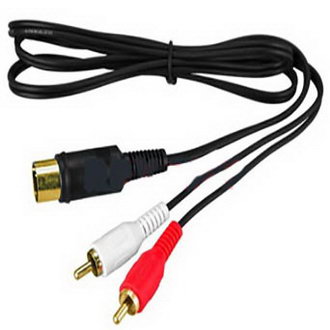 DIN 5 PIN - 2 RCA G1,5 M - RUICHI