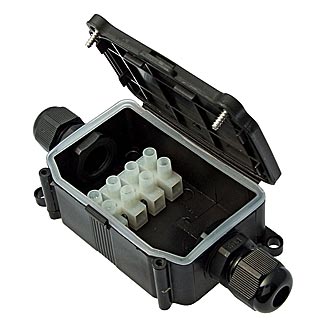 BOX-2-1 IP65 2PIN CA10 10A/450V - RUICHI