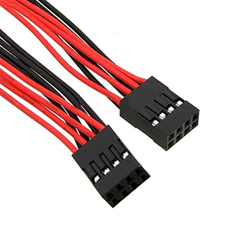 BLD 2X04 *2 AWG26 0.3M - RUICHI