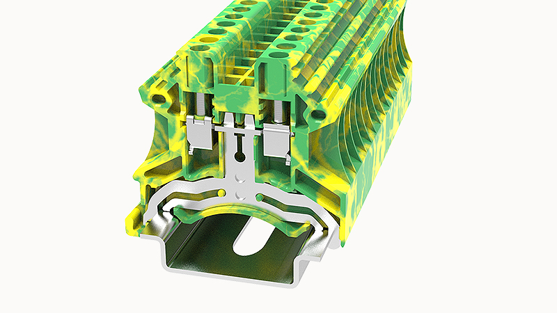 Купить Заземляющая клемма DC2.5-PE-01P-1C Degson оптом в Москве