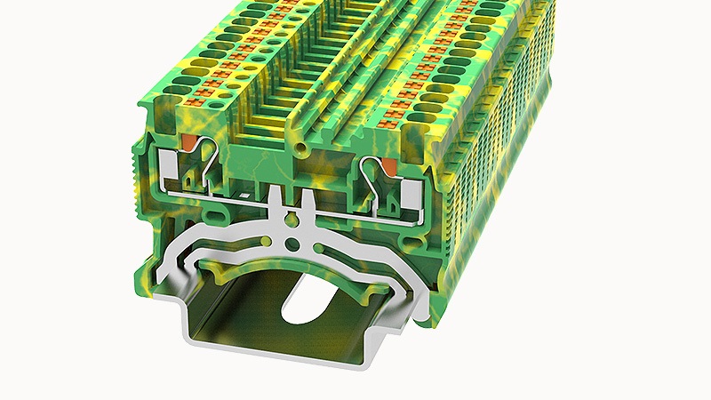 Купить Заземляющая клемма DS1.5-PE-01P-1C Degson оптом в Москве