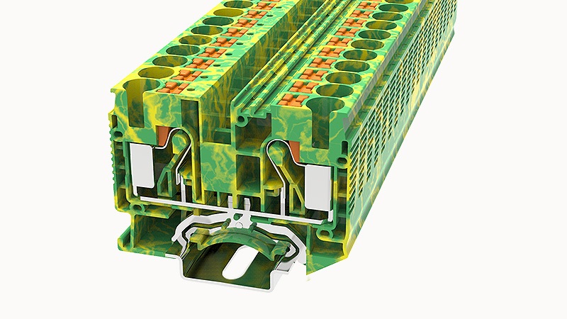 Купить Заземляющая клемма DS10-PE-01P-1C Degson оптом в Москве