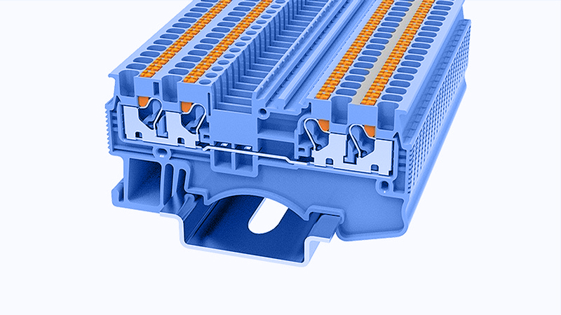 Проходная клемма DS1.5-QU-01P-12 - Degson