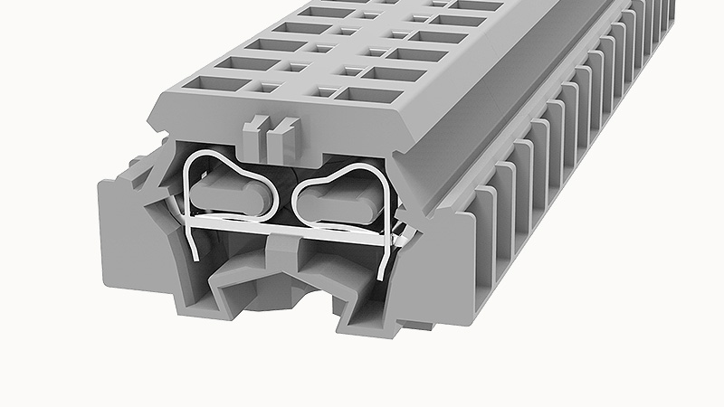 Проходная клемма WS2.5-DB-01P-11 - Degson