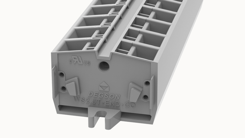 Проходная клемма WS2.5T-END-CO-01P-11 - Degson
