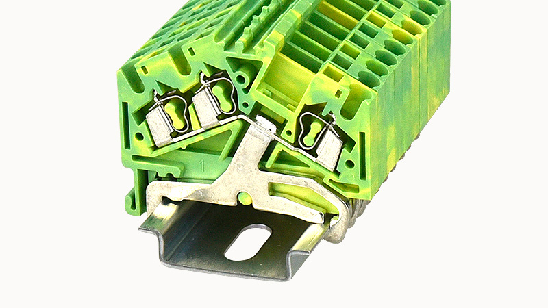 Купить Заземляющая клемма WS2.5-TW-TA-PE-01P-1C Degson оптом в Москве