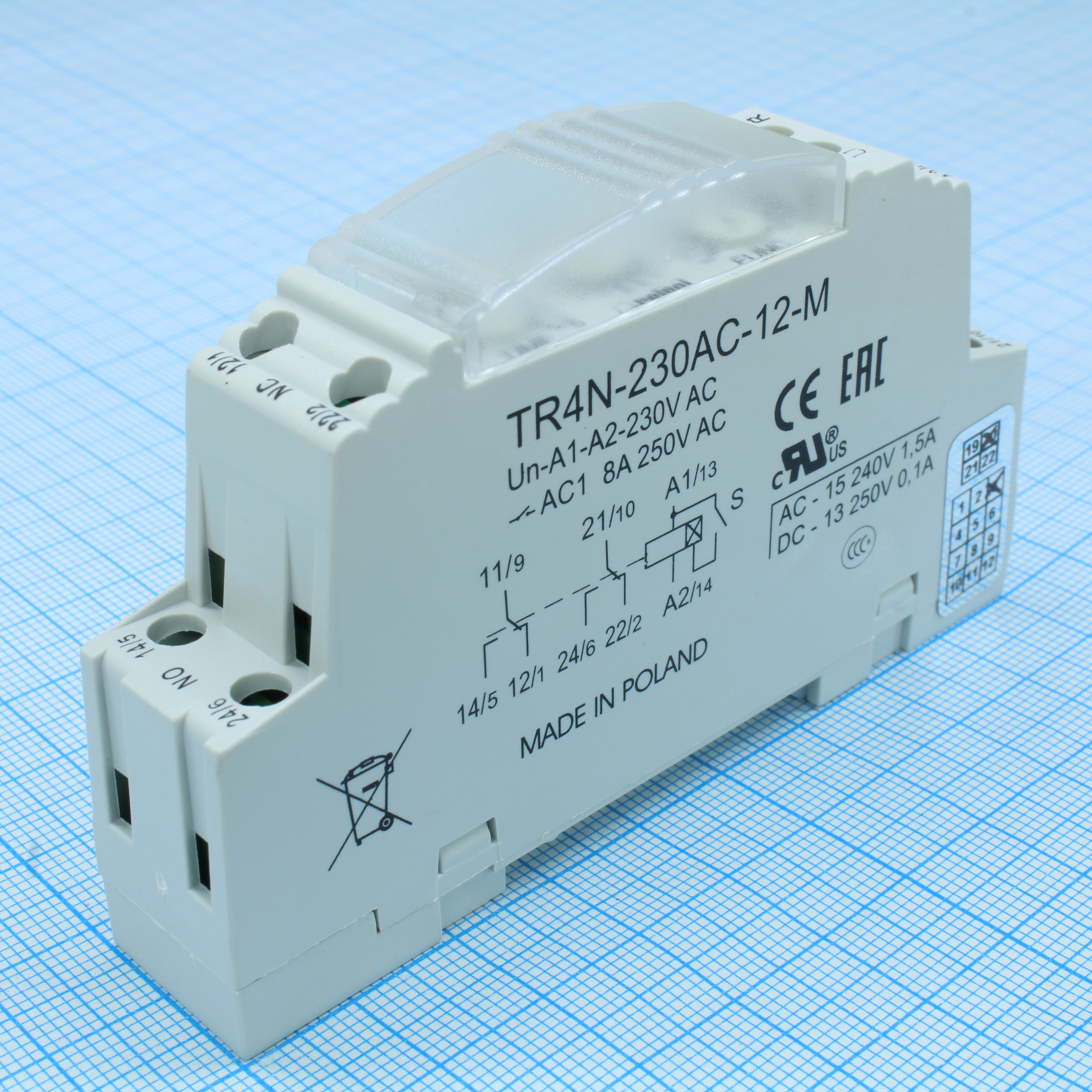 TR4N-230AC-12-M - Relpol