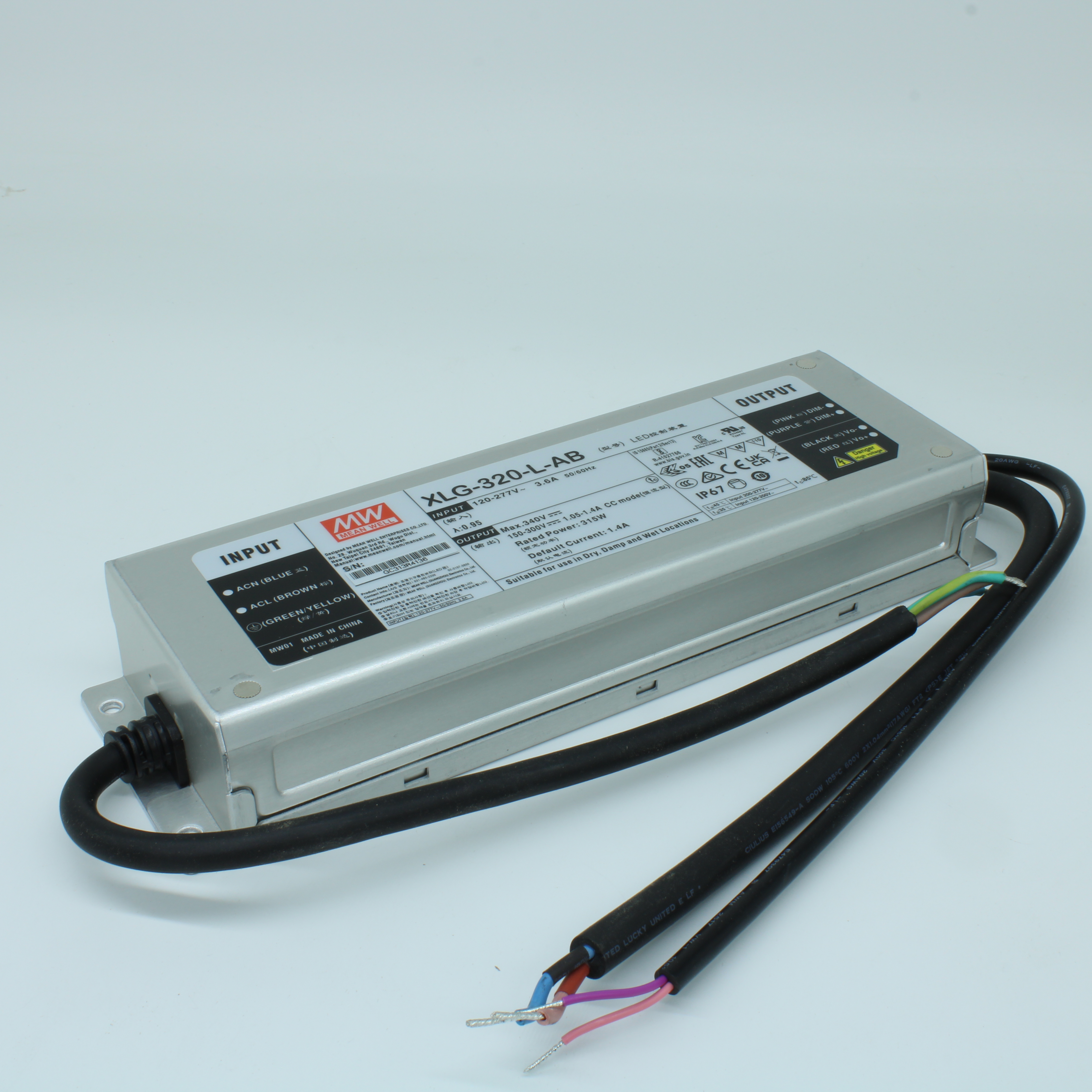 XLG-320-L-AB - Mean Well