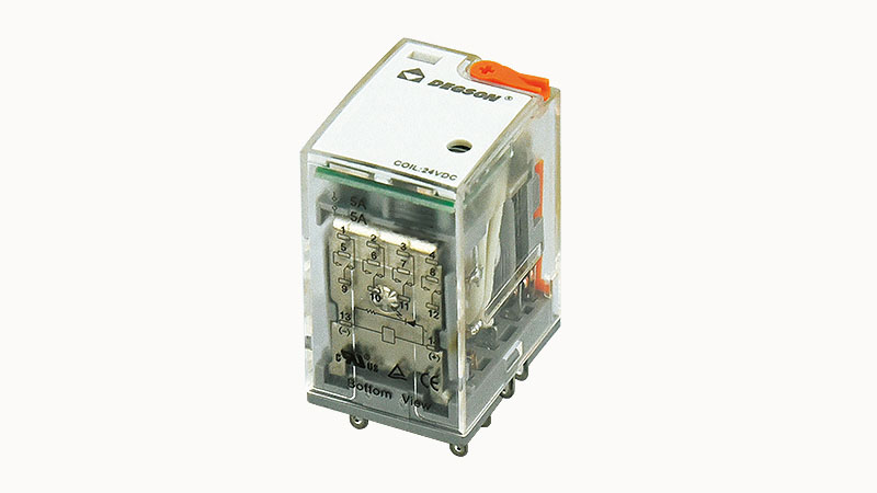Реле без колодки DRPE-4C-LR-D12 - Degson