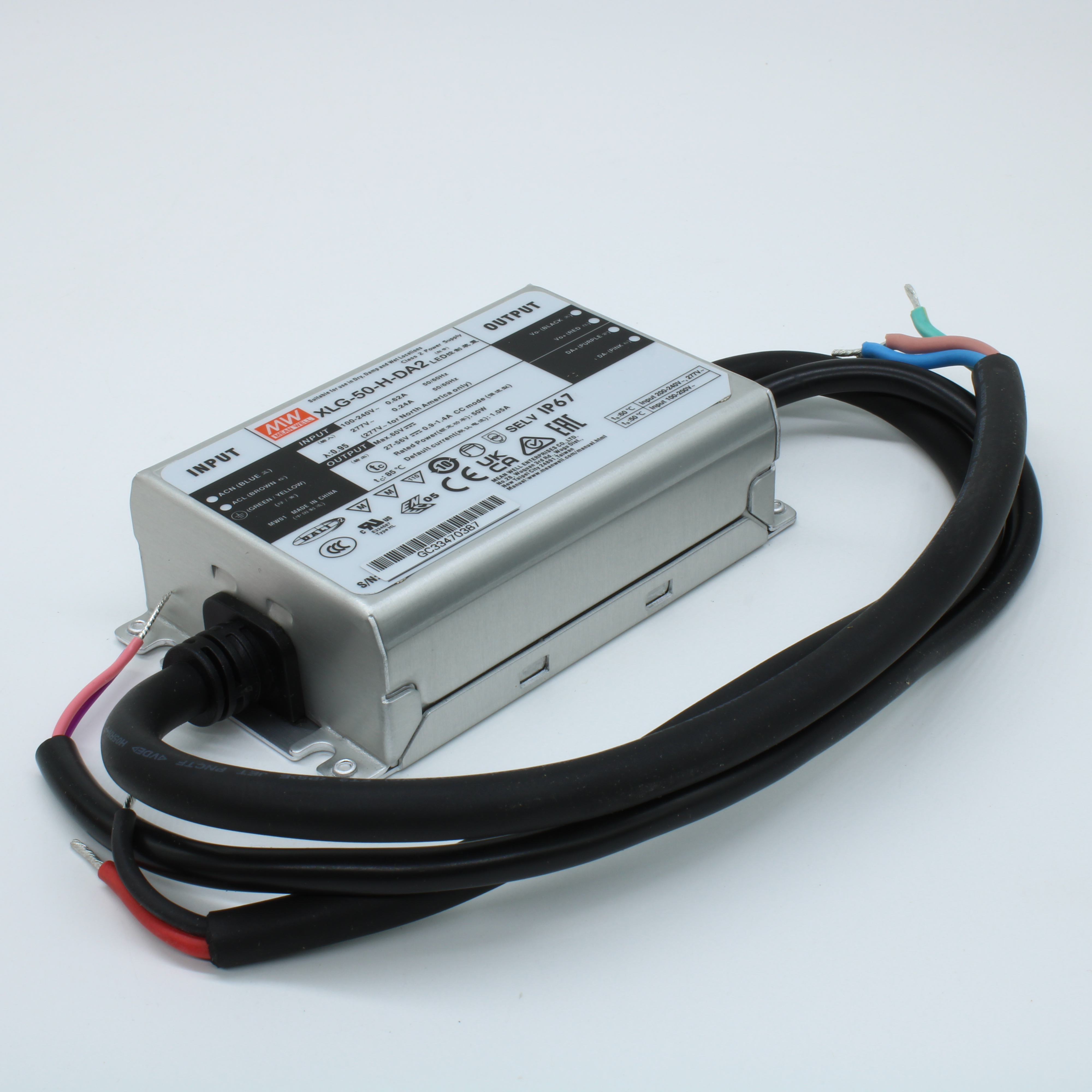 XLG-50-H-DA2 - Mean Well