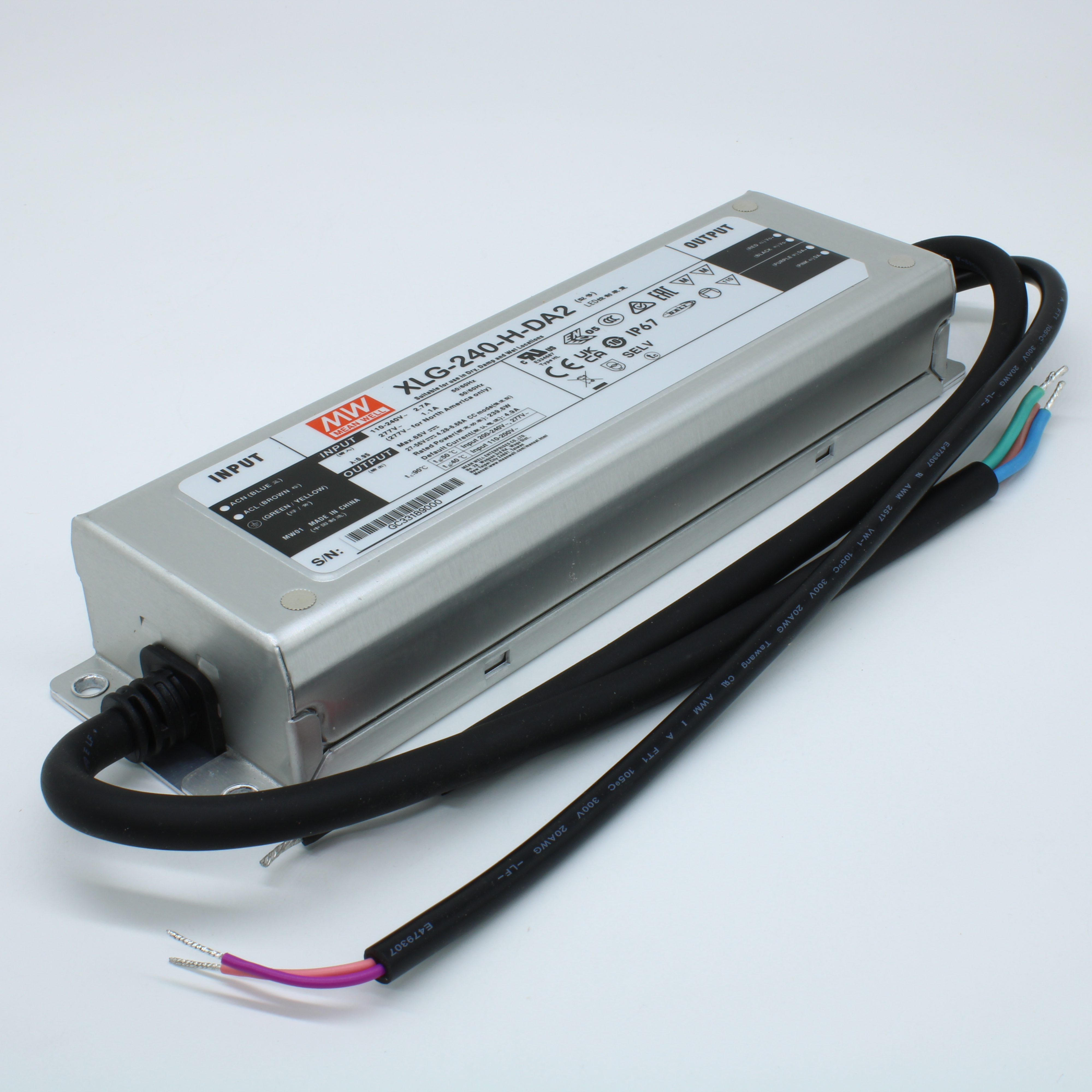 XLG-240-H-DA2 - Mean Well