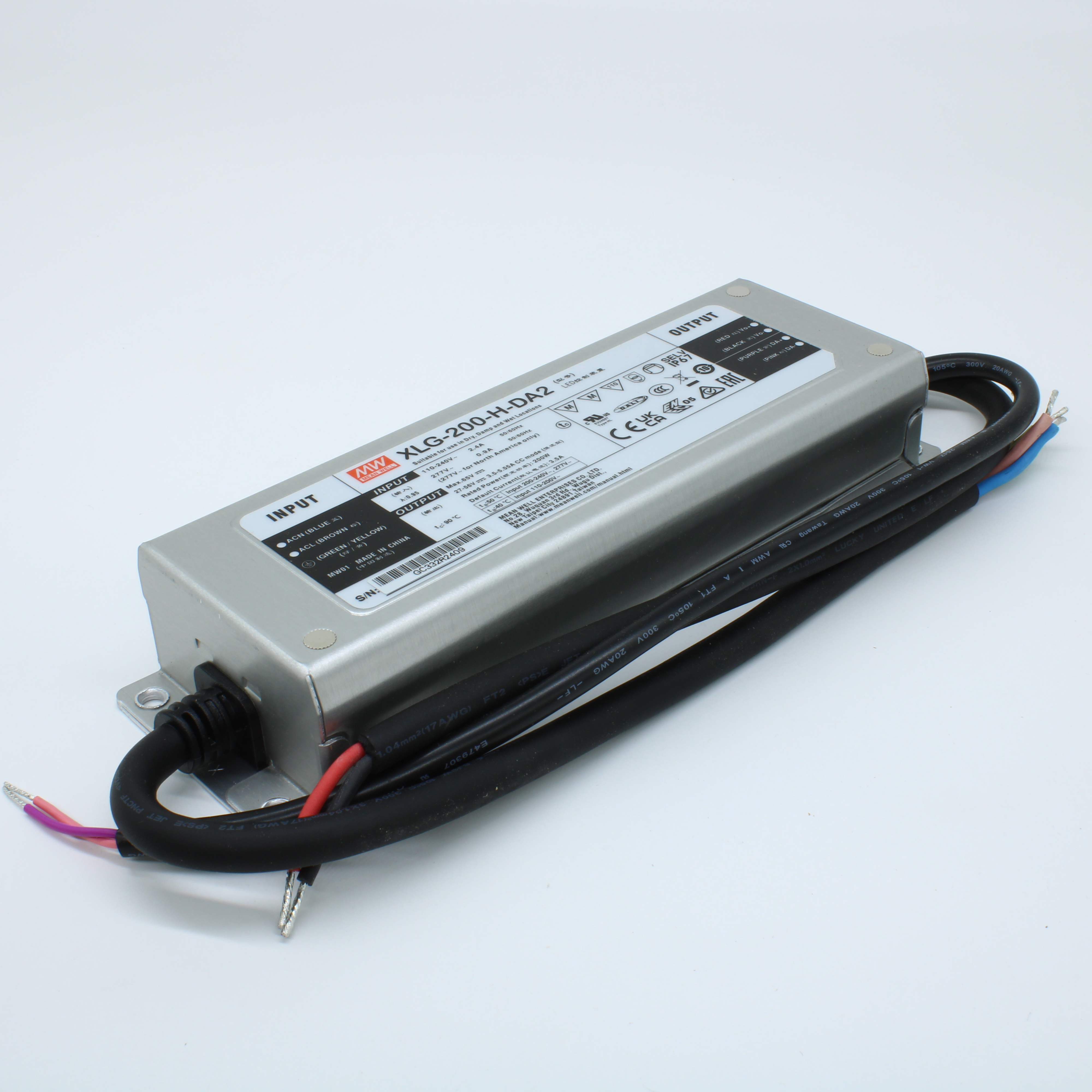 XLG-200-H-DA2 - Mean Well