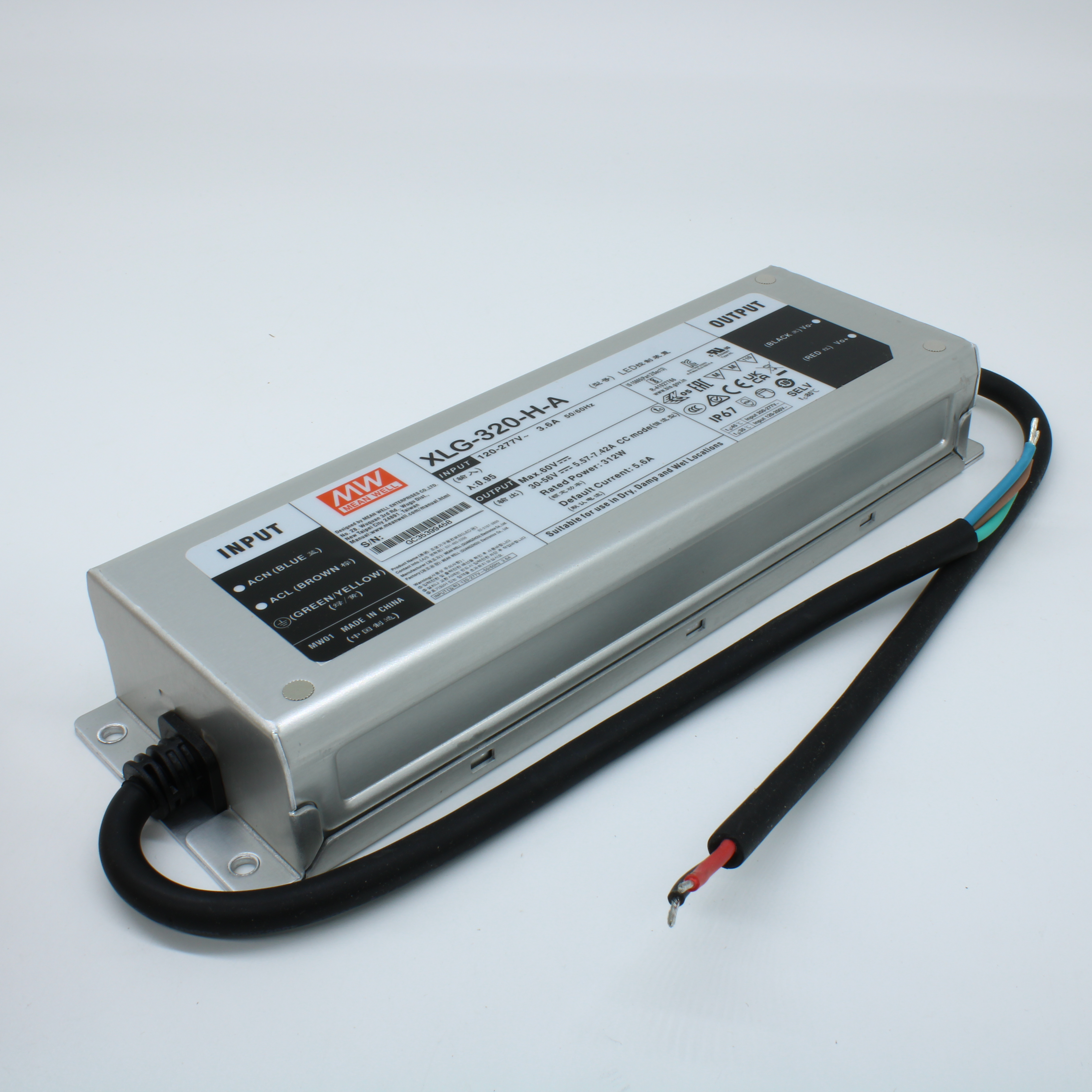 XLG-320-H-A - Mean Well