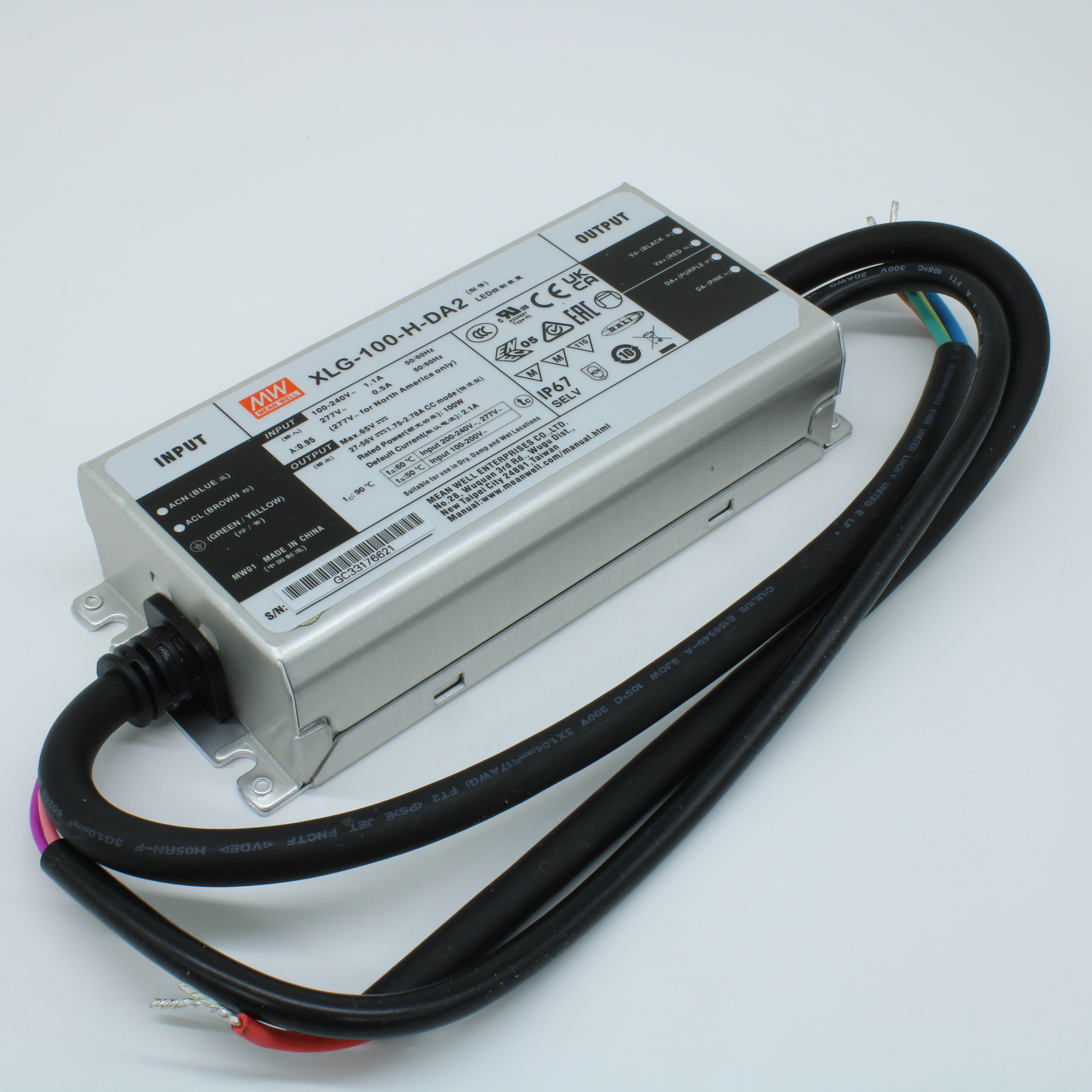 XLG-100-H-DA2 - Mean Well