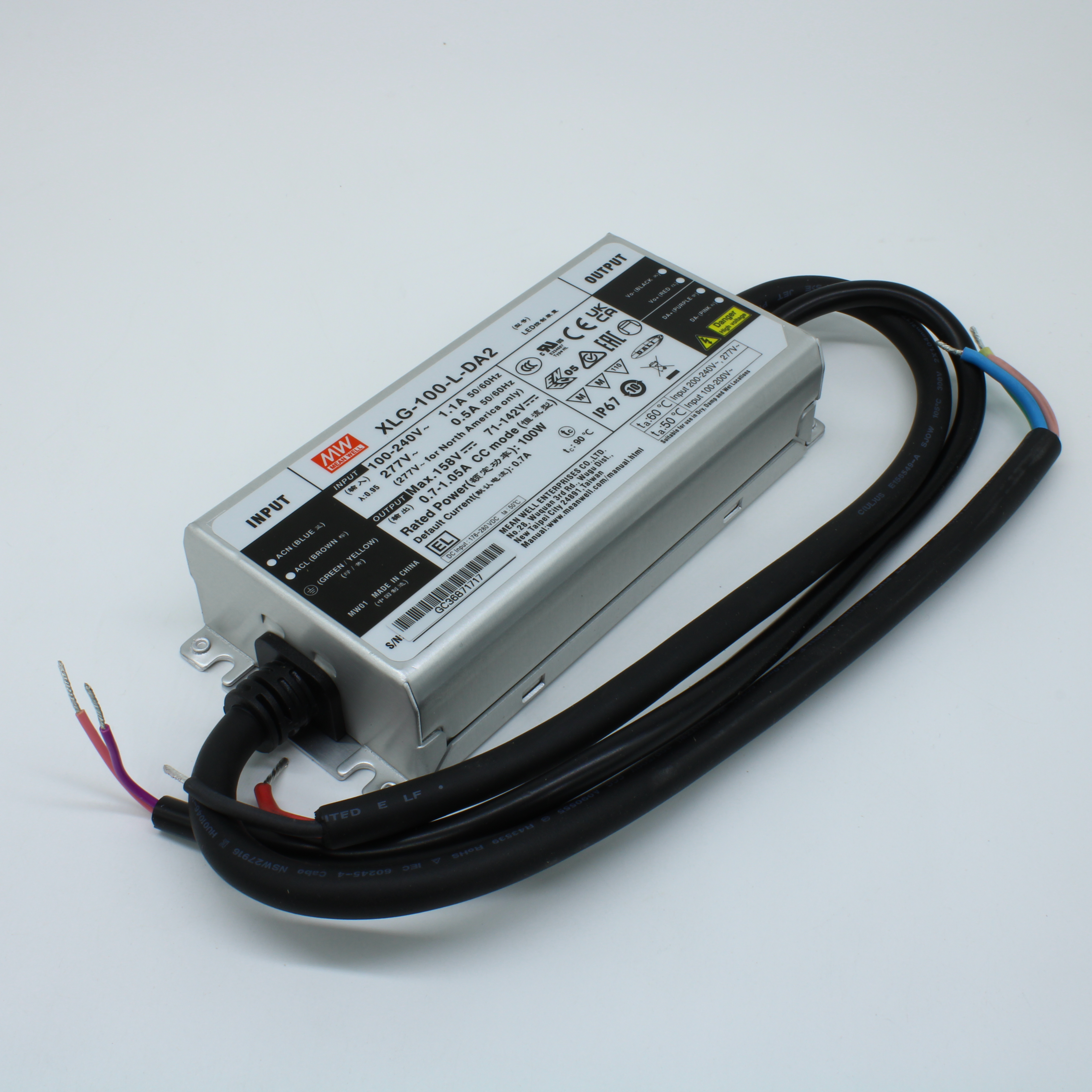XLG-100-L-DA2 - Mean Well