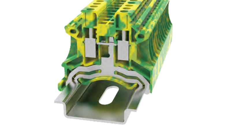 Купить Заземляющая клемма DC2.5-PE-Cu-01P-1C Degson оптом в Москве