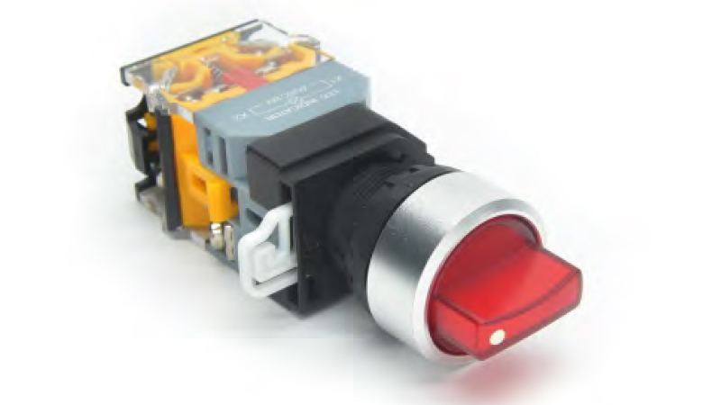 Переключатель  DT22M-S2RD11/GNAC/DC24 - Degson