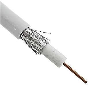 RG-6U WHITE (100M) - RUICHI