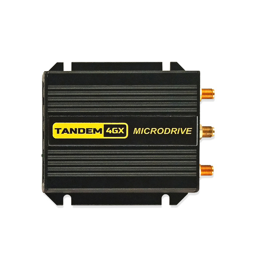 Комплект: Роутер Tandem-4GX-5, Блок питания 12 В 1 А, Кабель питания Micro-Fit 30 см, Патч-корд 1 м, Антенна Wi-Fi - MICRODRIVE