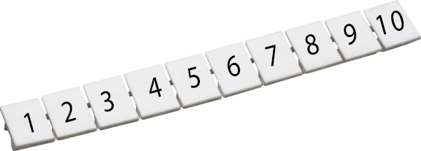 Маркировка для клемм CA509/K5/H/1-10 - ConnectWell