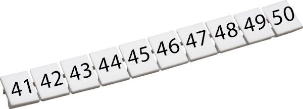 Маркировка для клемм CA509/K5/H/41-50 - ConnectWell