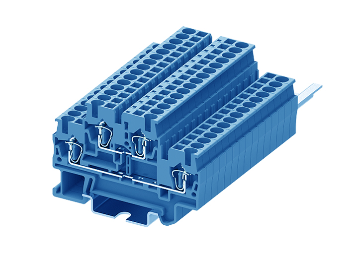 Этажная клемма TCD2.5-2-BU - SUPU
