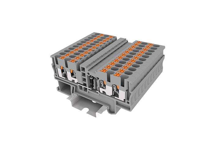 Купить Клемма с диодом TP2.5-4L/R-GY SUPU оптом в Москве