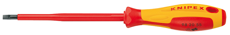 Отвертка для винтов со шлицевой головкой KN-982040 - Knipex